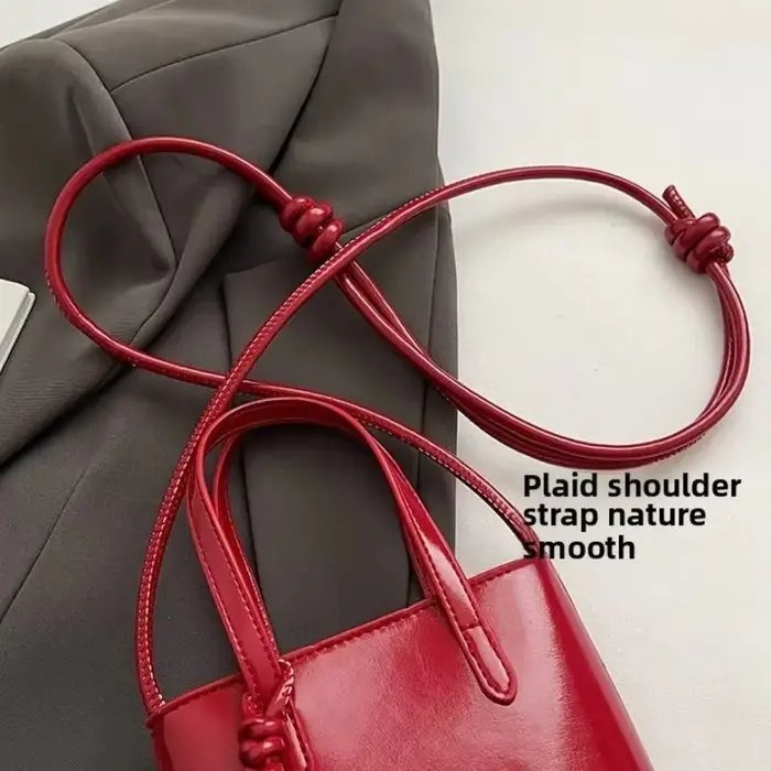 Sac bandoulière mini en cuir PU pour femme