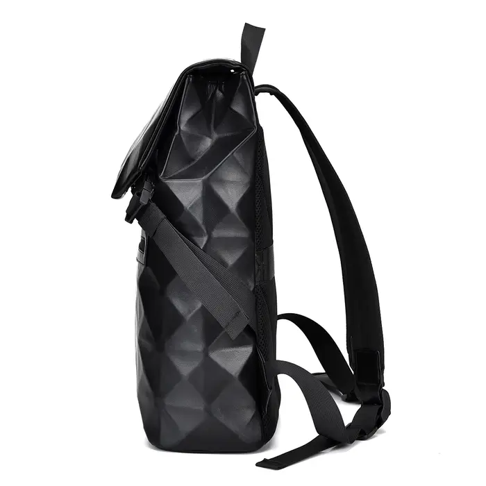 Sac à dos à motif géométrique pour hommes