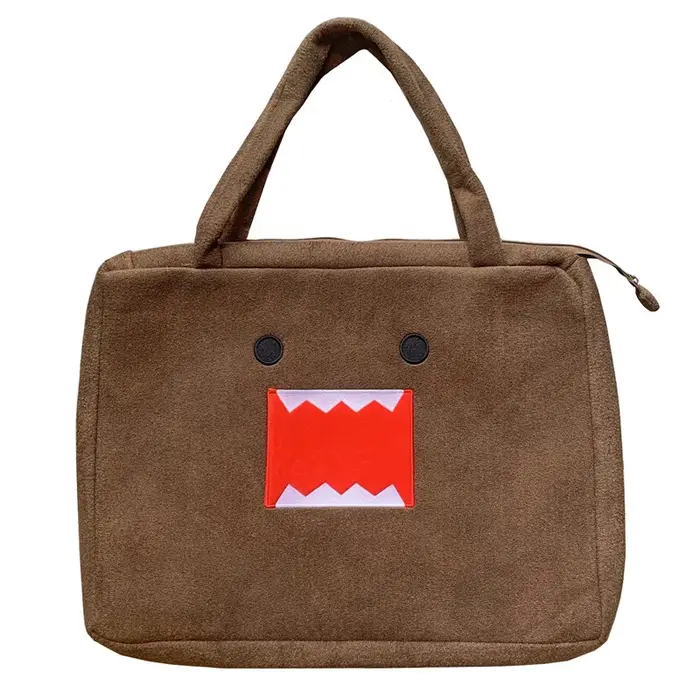 Domo Kun grand sac à main en peluche épaule Toto sacs pour femmes Anime Kawaii mignon sacs de voyage