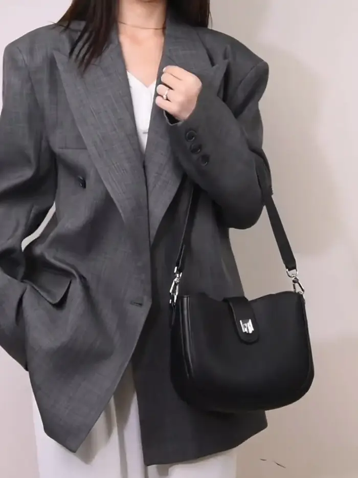 Sac à main pour femme en cuir véritable