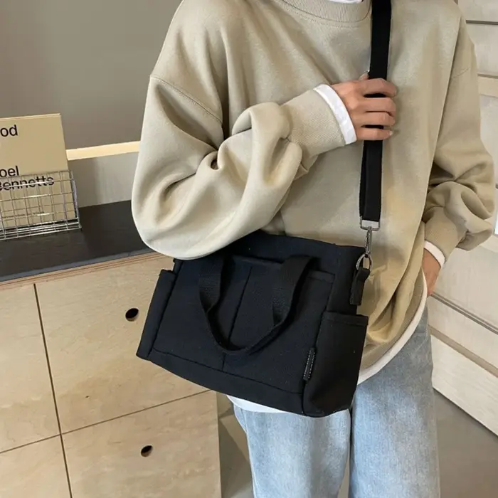 Sac fourre-tout en toile pour femme