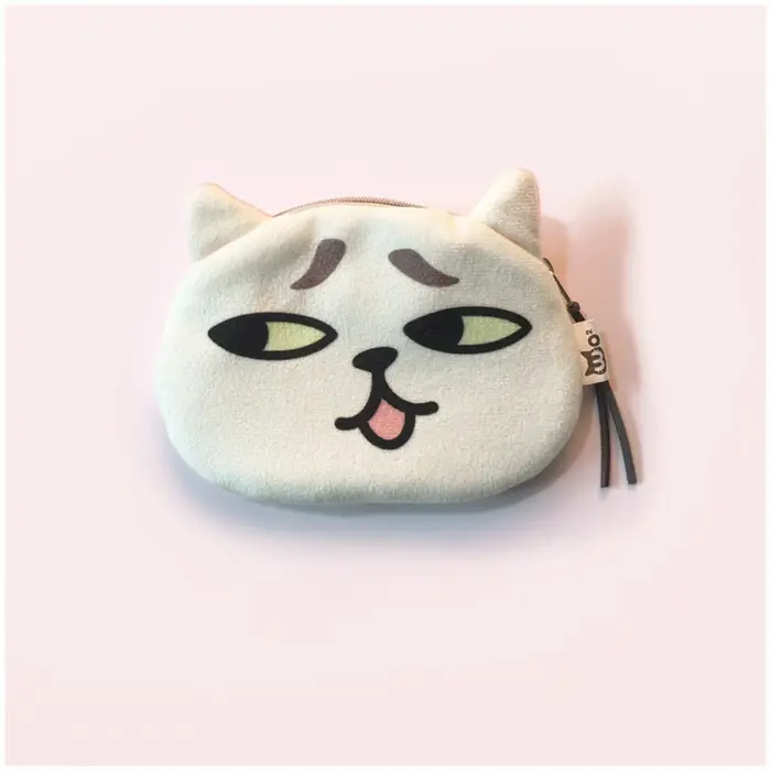 Mignon Mini chat porte-monnaie casque câble de données rouge à lèvres sac de rangement de luxe conce