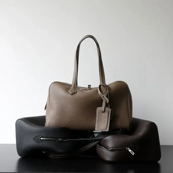 Sac à bandoulière de luxe en cuir véritable pour femmes