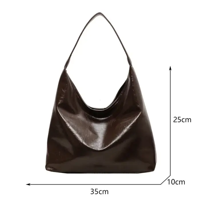 Sac rouge de grande capacité pour femmes