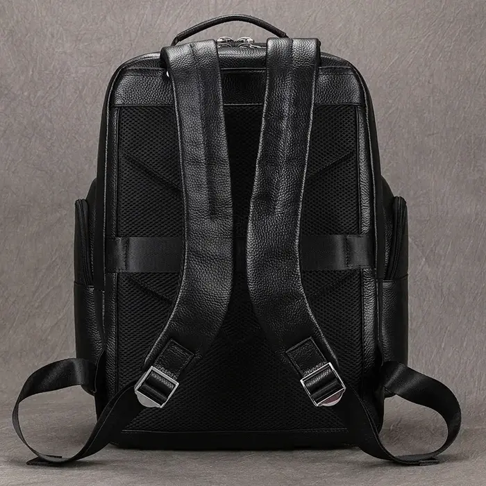 Sac de voyage en cuir double couche pour homme