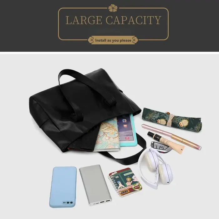 Sac à main vintage grande capacité pour femme