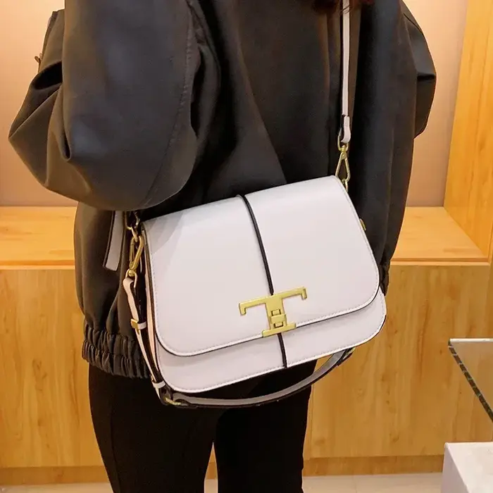 Sac à langer vintage de luxe : élégant sac à main bandoulière pour femme au style minimaliste et grande capacité