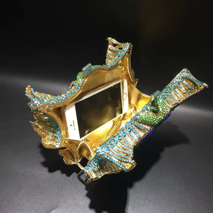 WHTUOHENG – sac de soirée en strass pour femmes