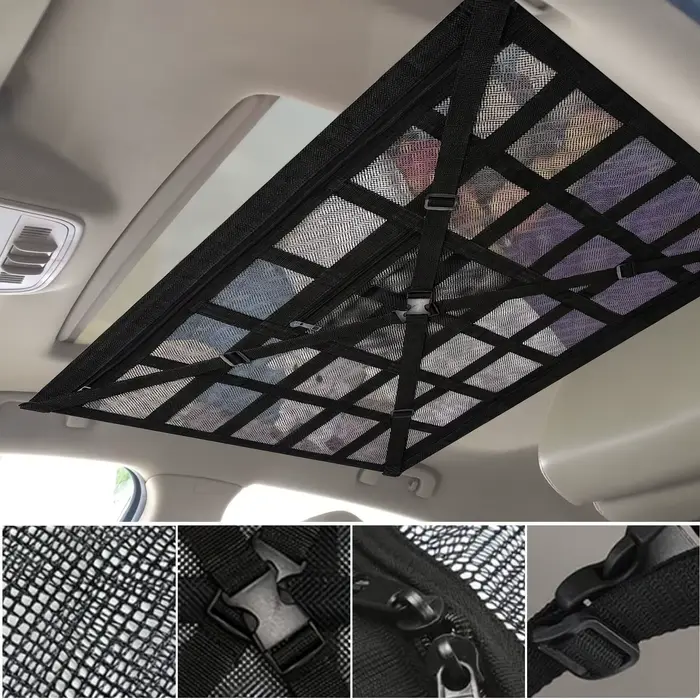 Sac de rangement universel pour plafond de voiture