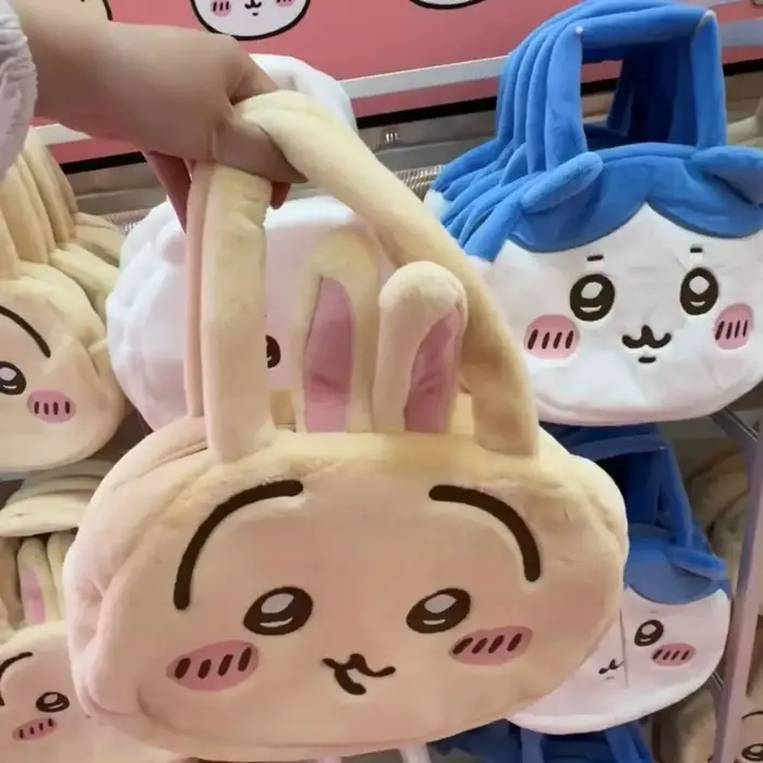 Nouveau sac fourre-tout mignon en peluche chikawas