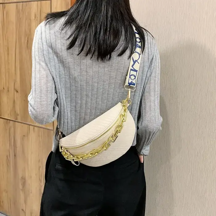 Sacs de poitrine à chaîne de luxe pour femmes