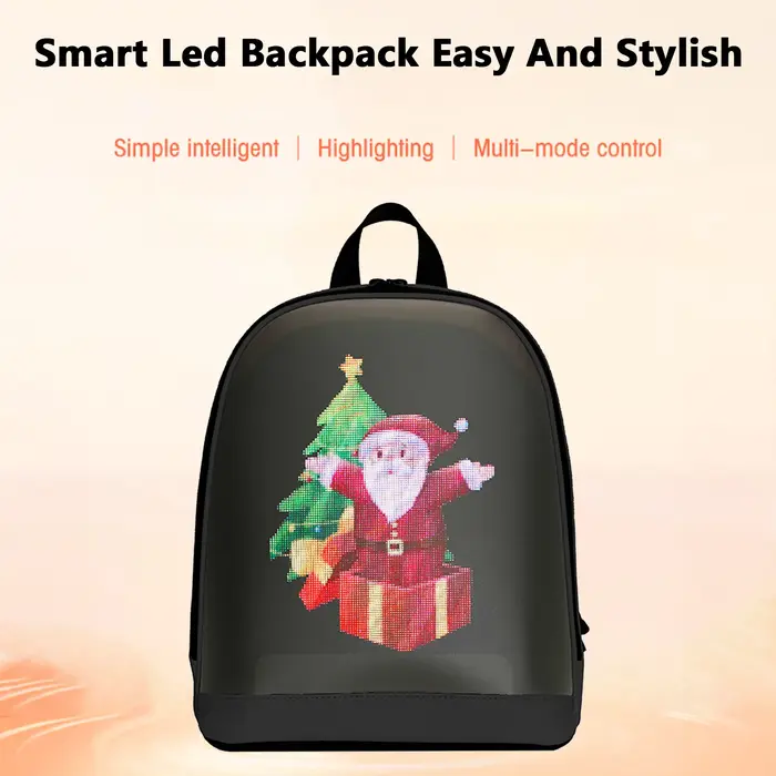 Sac à dos LED pour écran intelligent