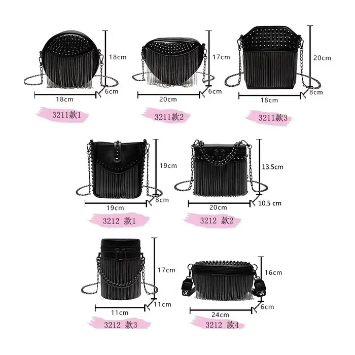 Sac cylindrique de luxe pour femmes