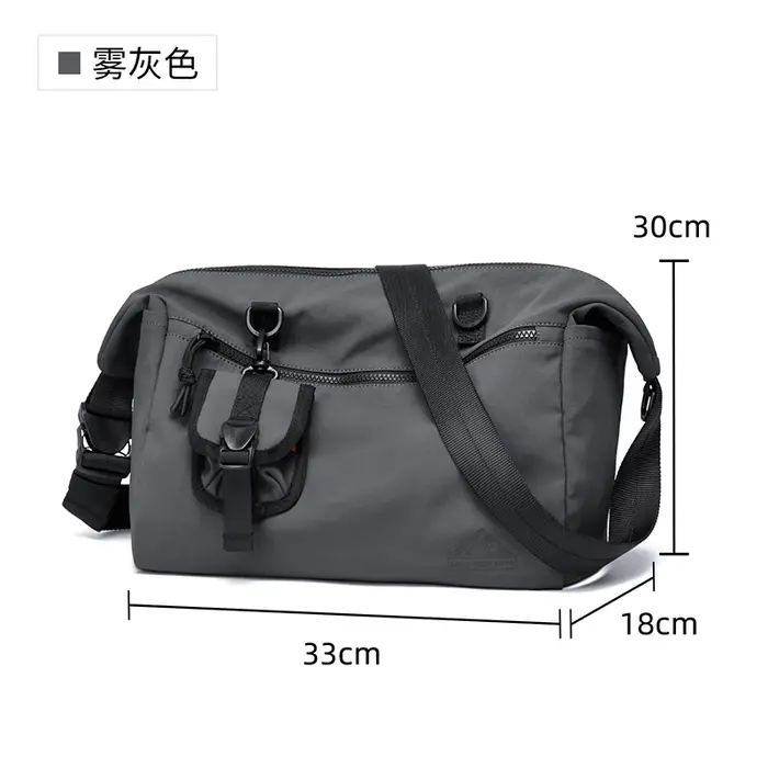 MOYYI coréen hommes sacs de messager femmes voyage décontracté grand Hobo sac étanche en Nylon ordinateur portable