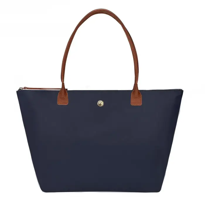 Sac à bandoulière pour femme en nylon avec poignée supérieure